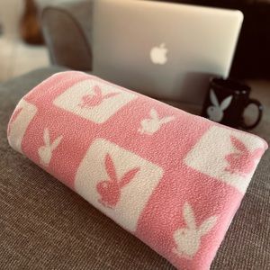 Vintage Playboy Fleece Throw Blanket